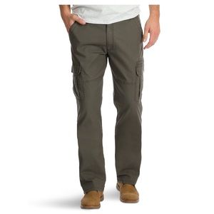 Wrangler Men’s Green Cargo Work Pants (29x30)